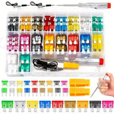 306PCS&Car Blade Fuse Assortment Set withAssorted Car Blade Fuses in Colorful PlasticPallets for Automotive Applications &Deals for you days Replacement