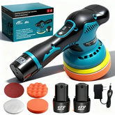 Cordless Car Buffer Polisher with 2 Batteries