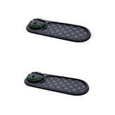 Universal Anti-Slip Car Dashboard Mat with 360°Rotating Phone Holder - Multi-FunctionalOrganizer Pad for Phones, Sunglasses, Keys, andDaily Essentials 2 CarPlay Screen Slot MountInterior Accessories