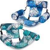 Inflatable Pool Floats Adult, 2 Packs / 1 Pack Floating Lounge Chairs , Blow up Pool Noodles for Adult Heavy Duty, Floating Chair for Party Summer Water Beach Lake Fun Summervibes