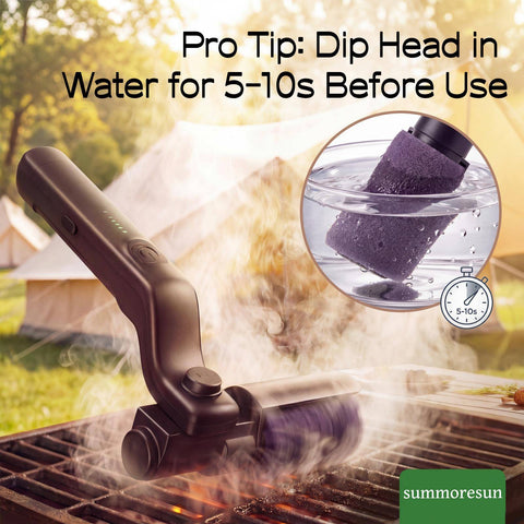 Outdoor Electric BBQ Brush — TikTok's Trending Grill Cleaner of 2026