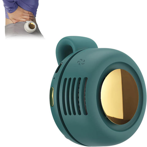 Portable, Silent Mini Bladeless Fan — 3-Speed Adjustable Waist Fan, Phone Cooling Fan, Personal Wearable Fan, Rotatable Body Fan