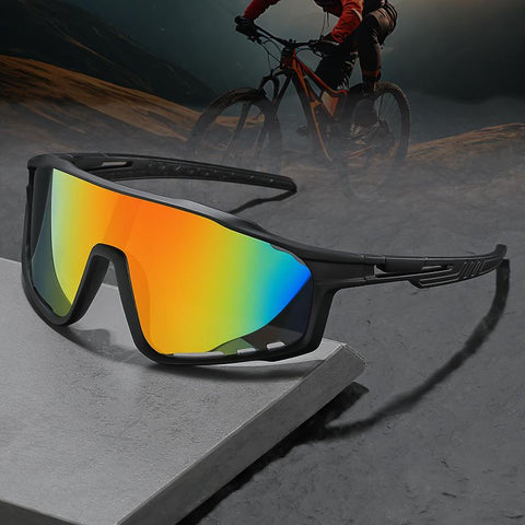 UV-Protective Sunglasses for Hiking and Cycling—Featuring a wind-resistant design, the lenses automatically adjust their tint based on UV intensity.