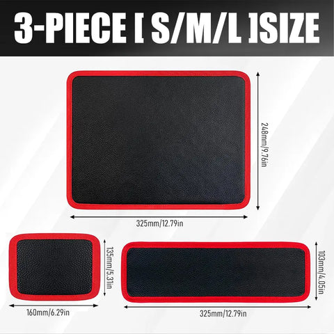 3PC Flexible Magnetic Tool Mat & Tray Holder - Magnetic Tool Tray, Flexible Magnetic Mat, PVC & Non-Slip for Garage Workshop, Auto Repair Tools fathersdaygiftideas fathersdaygift