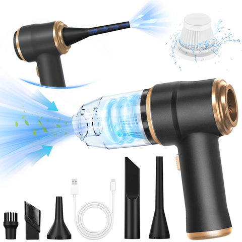 Handheld Cordless Car Vacuum Cleaner: 9000Pa powerful suction, 6-in-1 portable vacuum cleaner with a smart display, ideal for cars, homes, offices and pet care. A portable cordless cleaner. The perfect gift for your loved ones.