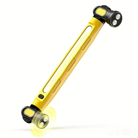 Under-Hood Inspection Light Bar — 3000-Lumen Magnetic LED Light Bar (with Hooks), 5200mAh Cordless Rechargeable Hood Light, Single Unit. Ideal for Auto Technicians, Vehicle Maintenance, and Garage Work.