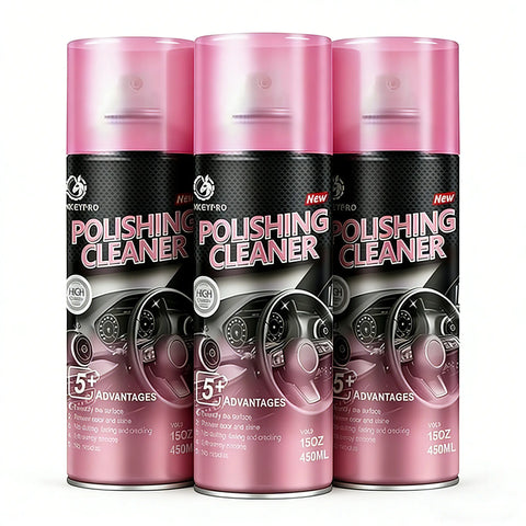 Car Interior Protectant Spray For Leahter and plastic One-Step Tire Shine Spray for Precise, Even Shine and Minimal Overspray ,15oz