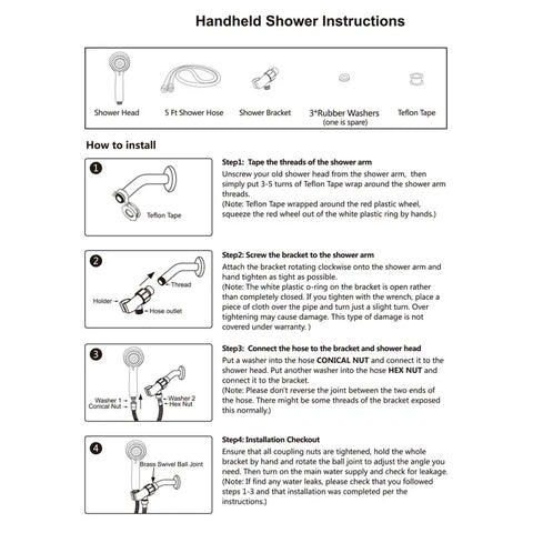 Powerful 6-Mode Handheld Shower Head High Pressure Water Spray with Rainfall Massage Pulse Spray Hybrid Bubble Patterns Premium ABS Material Wall Mount Showerhead Modern Bathroom Upgrade Ideal Summer Shower Accessory Perfect Holiday Gift