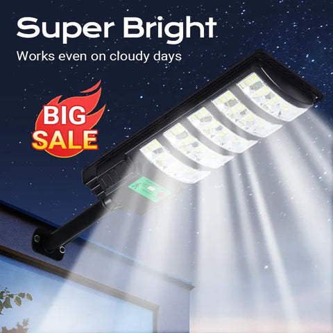 Upgraded Outdoor Solar Street Light: Suitable for Courtyards, Gardens, Streets, and Garages