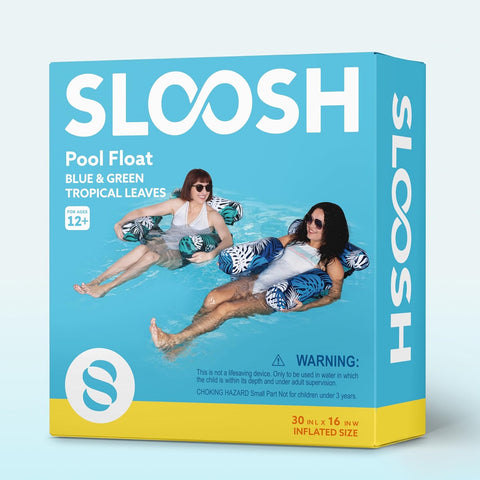 Inflatable Pool Floats Adult, 2 Packs / 1 Pack Floating Lounge Chairs , Blow up Pool Noodles for Adult Heavy Duty, Floating Chair for Party Summer Water Beach Lake Fun Summervibes