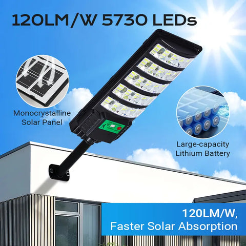 Upgraded Outdoor Solar Street Light: Suitable for Courtyards, Gardens, Streets, and Garages
