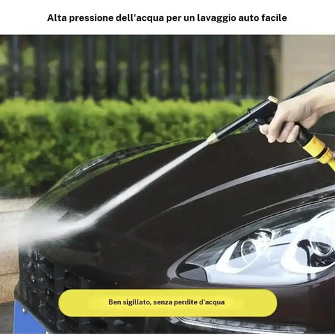 Portable High-Pressure Water Sprayer, Adjustable Garden Hose Nozzle, Car Washing & Maintenance Tool, Pet Cleaning Tool
