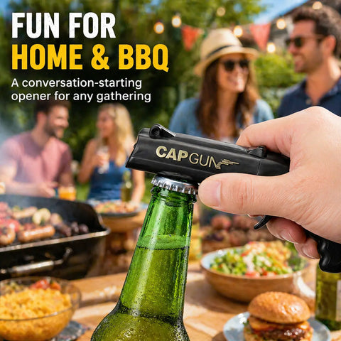 Stainless Steel & ABS Plastic Spring Mechanism Bottle Opener,  Kitchen & Bar Fixture Accessory, Outdoor Tool & Gadget for Father’s Day Gift Ideas, Boyfriend Birthday, Anniversary (Red-Black), Tools And Gadgets