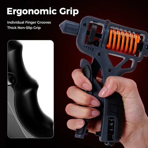 H-Shaped Ergonomic Hand Grip Strengthener - Adjustable 10-660LBS Resistance Strength Workout Equipment, Forearm Exerciser, Power Grip Exercise Equipment for Hand Therapy, Muscle Relaxation