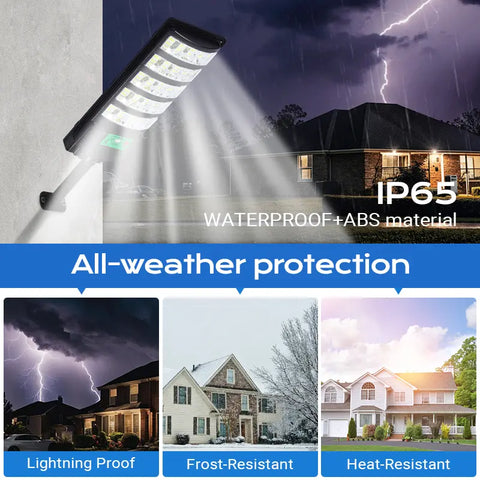 Upgraded Outdoor Solar Street Light: Suitable for Courtyards, Gardens, Streets, and Garages
