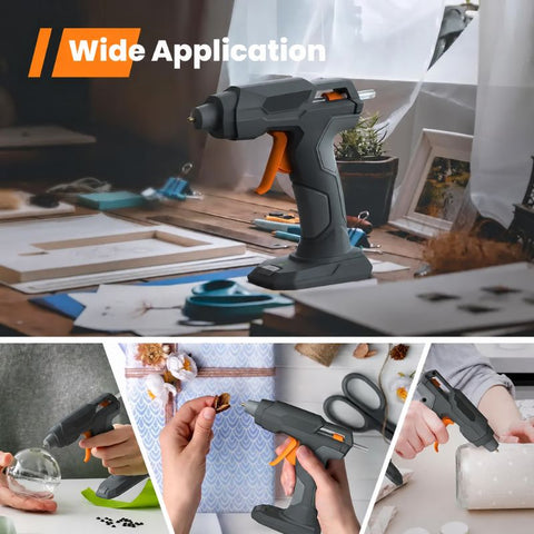 Cordless Fast-Heat Anti-Drip Mini Glue Gun