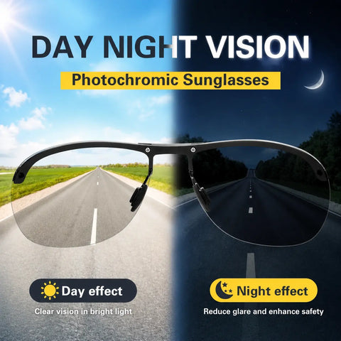 Unisex, stylish polarized sunglasses featuring UV400 and blue-light blocking capabilities; suitable for photography, hiking, beach outings, and outdoor activities.