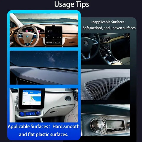 Summorefun 2.0 Foldable Magnetic Car Phone Holder - 20 N52 Magnets, Vacuum Suction Cup with Heat-Resistant Nano-Adhesive Base, Auto Accessories, Car Stuff, Phone Accessories for MagSafe Devices