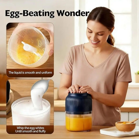 Electric Food Shredder, Mini Meat Grinder, Garlic Puree Maker, Portable Kitchen Gadget for Minced Meat, Vegetable, Onion, Ginger, Chili, Cheese Grater Multifunctional Kitchen Appliances