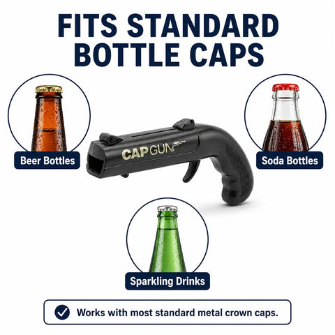 Stainless Steel & ABS Plastic Spring Mechanism Bottle Opener,  Kitchen & Bar Fixture Accessory, Outdoor Tool & Gadget for Father’s Day Gift Ideas, Boyfriend Birthday, Anniversary (Red-Black), Tools And Gadgets