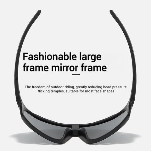 UV-Protective Sunglasses for Hiking and Cycling—Featuring a wind-resistant design, the lenses automatically adjust their tint based on UV intensity.