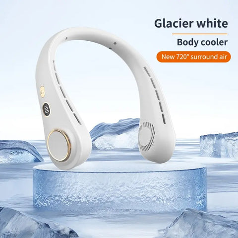 Portable neck Fan, Hanging neck Fan, Portable USB Fan, Outdoor Fan, Mini Fan, Wearable Personal Fan, 5-speed adjustable USB neck Fan, summer must-have, home, office, outdoor, beach and travel