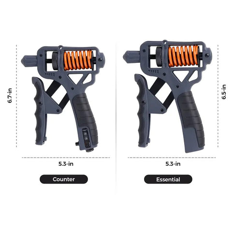 H-Shaped Ergonomic Hand Grip Strengthener - Adjustable 10-660LBS Resistance Strength Workout Equipment, Forearm Exerciser, Power Grip Exercise Equipment for Hand Therapy, Muscle Relaxation