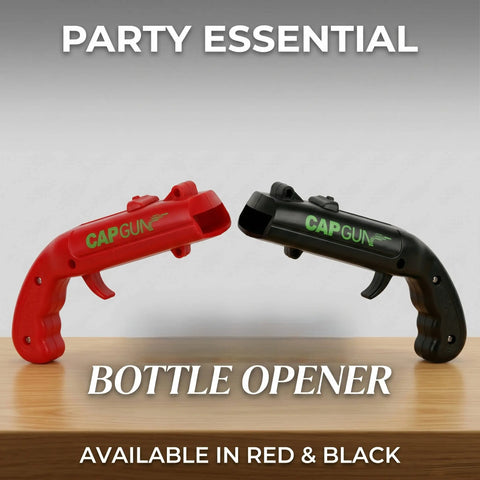 Stainless Steel & ABS Plastic Spring Mechanism Bottle Opener,  Kitchen & Bar Fixture Accessory, Outdoor Tool & Gadget for Father’s Day Gift Ideas, Boyfriend Birthday, Anniversary (Red-Black), Tools And Gadgets