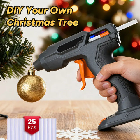 Cordless Fast-Heat Anti-Drip Mini Glue Gun
