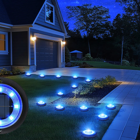 2-in-1 Waterproof Solar Ground Lights