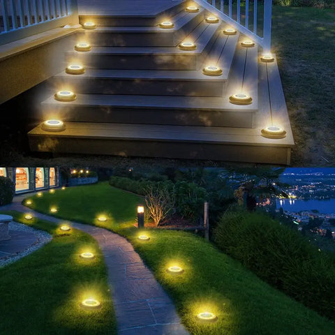 2-in-1 Waterproof Solar Ground Lights