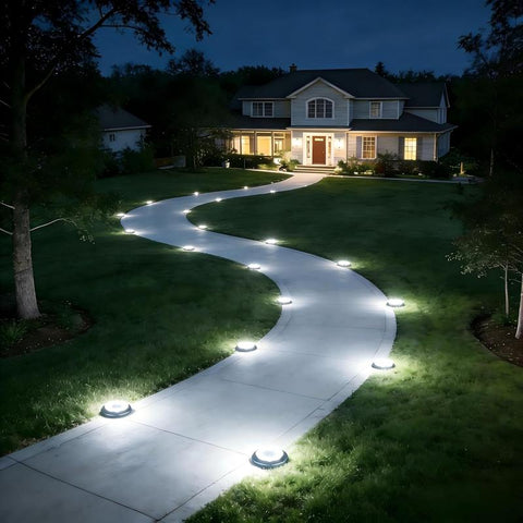 2-in-1 Waterproof Solar Ground Lights
