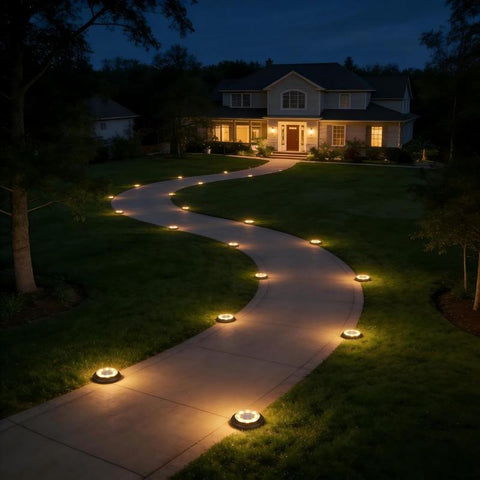2-in-1 Waterproof Solar Ground Lights