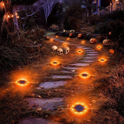 2-in-1 Waterproof Solar Ground Lights