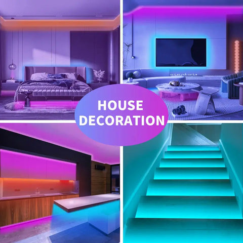 Smart RGB Music Sync LED Strip Lights