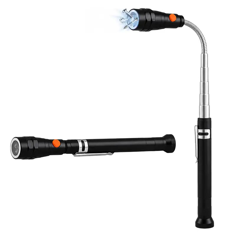 Extendable LED Magnetic Pickup Tool
