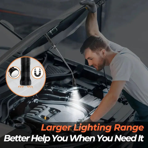 Extendable LED Magnetic Pickup Tool