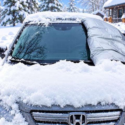 3-Layer Magnetic Windshield Snow & Frost Cover
