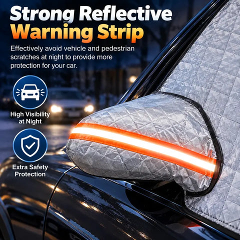 3-Layer Magnetic Windshield Snow & Frost Cover