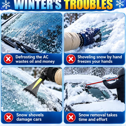 3-Layer Magnetic Windshield Snow & Frost Cover