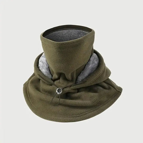 2-Piece Winter Hood & Face Cover Set