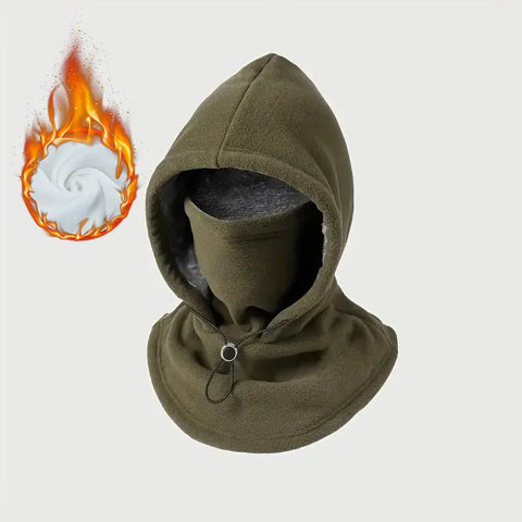 2-Piece Winter Hood & Face Cover Set