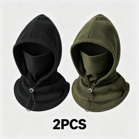 2-Piece Winter Hood & Face Cover Set