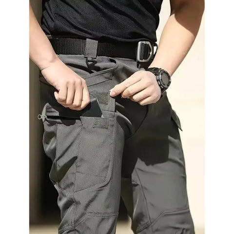 Men’s Fleece-Lined Winter Tactical Cargo Pants