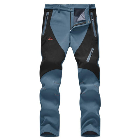 Men’s Fleece-Lined Waterproof Softshell Winter Pants
