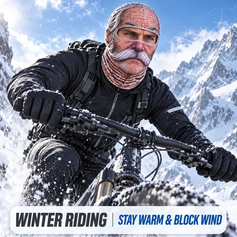 Funny Old Man Thermal Balaclava Face Mask