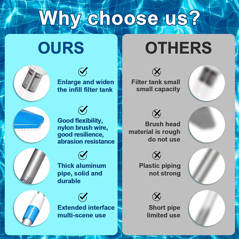 Pool Vacuums in Pool Cleaning Tools