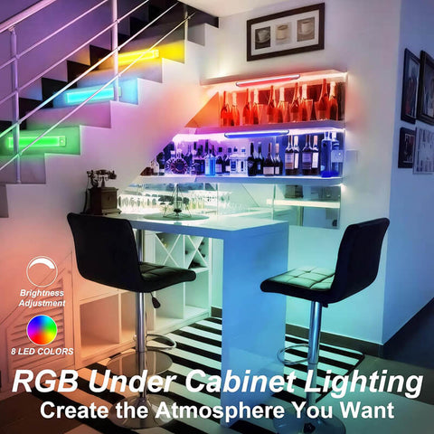 RGB Under Cabinet Lighting