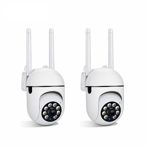 Smart Home Security Camera (Smart Home Gadgets), 360° Rotatable, 1080p Full HD, Full-Color Night Vision, Motion Sensor, 2-Way Audio, Wi-Fi-Bluetooth, Easy Install, Baby Monitor, Remote View, TF Card-Cloud Storage, Housewarming Gift
