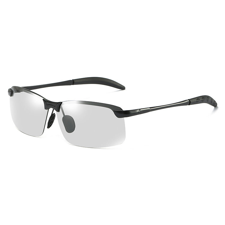 Unisex, stylish polarized sunglasses featuring UV400 and blue-light blocking capabilities; suitable for photography, hiking, beach outings, and outdoor activities.